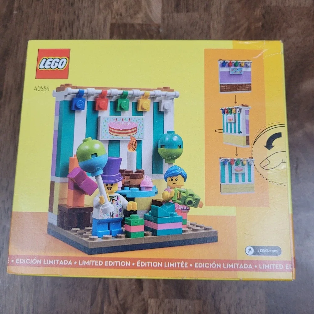 LEGO 40584 Birthday Diorama Building Toy 157 pcs NIB Sealed